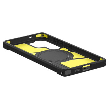 Falletui auf Samsung Galaxy S25 Ultra Tough Armor Magsafe - Schwarz