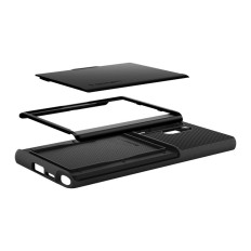 Caso de caso en Samsung Galaxy S25 Ultra Slim Armor CS - Negro