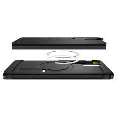Falletui auf Samsung Galaxy S25 Ultra Tough Armor Magsafe - Schwarz