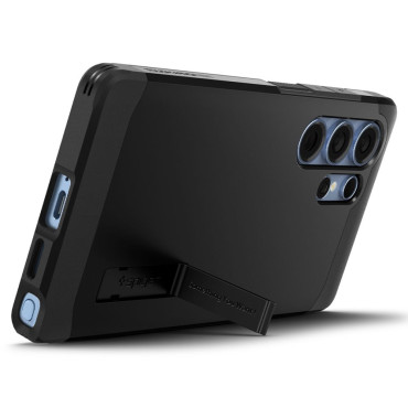 Caso de caso no Samsung Galaxy S25 Ultra Armadura Tough Magsafe - Preto