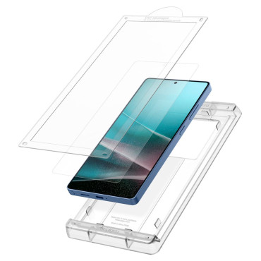 Hybridné sklo na Samsung Galaxy S25 Ultra Elite Shield EZ FIT - Transparentné