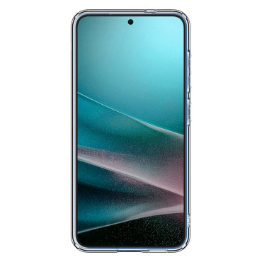 Case voor Samsung Galaxy S25 + Liquid Crystal - Transparant