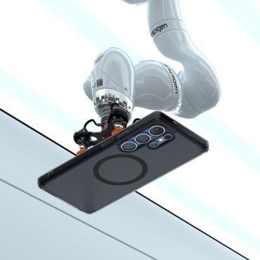 Etui ultra hybrid mag auf samsung galaxy s25 ultra - schwarz