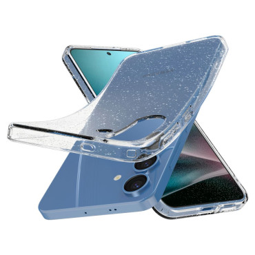 Estuche para Samsung Galaxy S25 + Cristal líquido - Brochroquentily transparente
