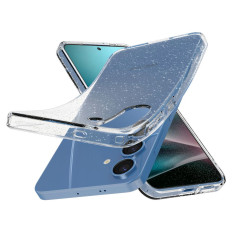 Prípad pre Samsung Galaxy S25 + Kvapalný kryštál - Brockily transparentný