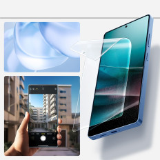 Vidrio híbrido en Samsung Galaxy S25 Ultra Elite Shield EZ Fit - Transparente