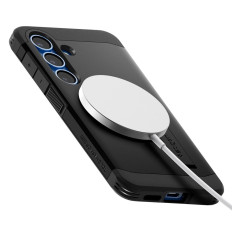 Případový kryt pro Samsung Galaxy S25 + Tough Armor MagSafe - černá