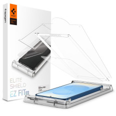 Vetro ibrido su Samsung Galaxy S25 + Elite Shield EZ Fit - Trasparente