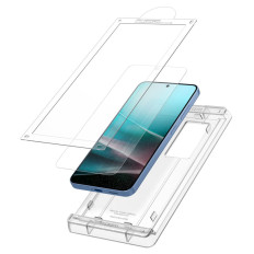 Vidro híbrido em Samsung Galaxy S25 + Elite Shield EZ Fit - Transparente