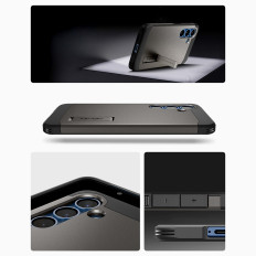 Pokrov posa za Samsung Galaxy S25 + Tough Armor Magsafe - Siva