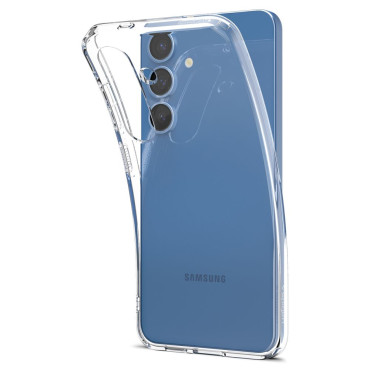 Case voor Samsung Galaxy S25 Liquid Crystal - Transparant