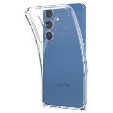Case voor Samsung Galaxy S25 Liquid Crystal - Transparant