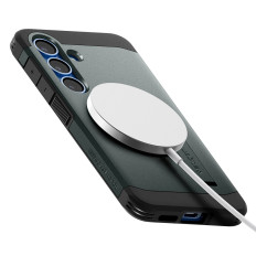 Case Cover a Samsung Galaxy S25 + Kemény páncél magsafe - zöld
