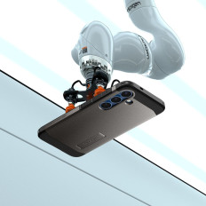 Κάλυψη θήκης για το Samsung Galaxy S25 + σκληρή θωράκιση Magsafe - γκρι