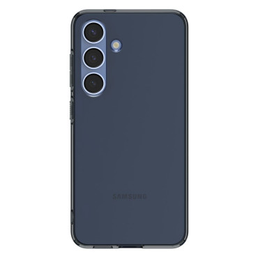 Samsung Galaxy S25 folyadékkristály - fekete átlátszó