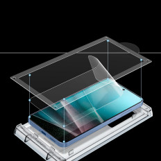 Hybridní sklo na Samsung Galaxy S25 + Elite Shield Ez Fit - transparentní