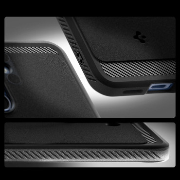 Samsung Galaxy S25 karu armor magsafe - musta matto