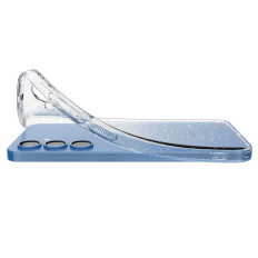 Samsung Galaxy S25 puhul vedelkristalle - särav läbipaistev