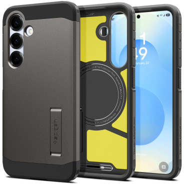 Cover Cover za Samsung Galaxy S25 + Teško oklop Magsafe - Gray