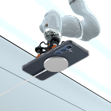 Samsung Galaxy S25 cristallo liquido - nero trasparente