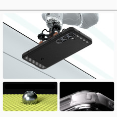 Samsung Galaxy S25 robusto armatura Magsafe - tappetino nero