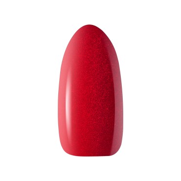 OCHO NAILS Smalto Ibrido Rosso 205 - 5 g — primo piano