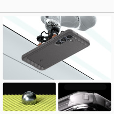 Fall för Samsung Galaxy S25 Robust Armor Magsafe - Grå