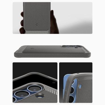 Θήκη για το Samsung Galaxy S25 Rugged Armor Magsafe - γκρι