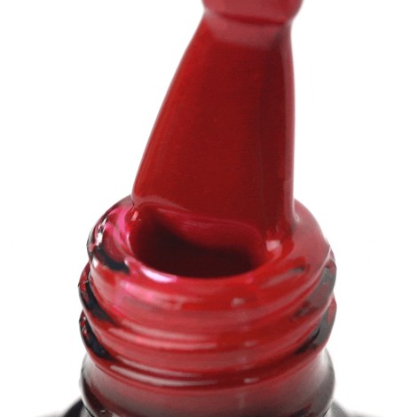OCHO NAILS hibridni lak za nokte crveni 205 - 5 g — detaljni prikaz površine