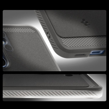 Cas pour Samsung Galaxy S25 Armure robuste Magsafe - Gris