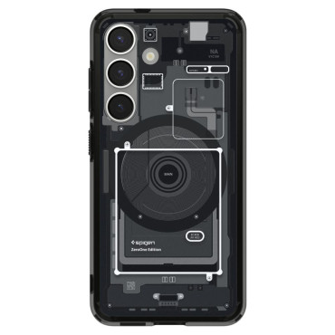 Case voor Samsung Galaxy S25 Zero One - Black