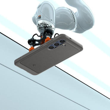 Fall för Samsung Galaxy S25 Robust Armor Magsafe - Grå