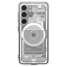 Case voor Samsung Galaxy S25 Zero One Ultra Hybrid Mag - White