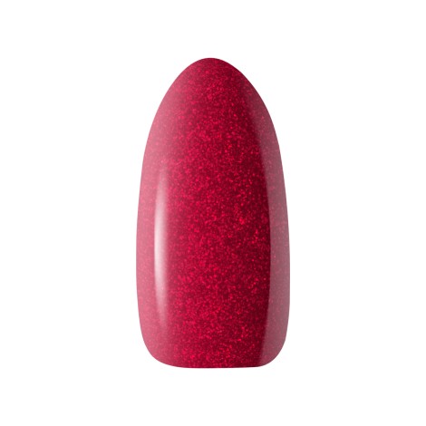 OCHO NAILS Υβριδικό Βερνίκι Νυχιών Κόκκινο 206 - 5 g — κοντινό πλάνο
