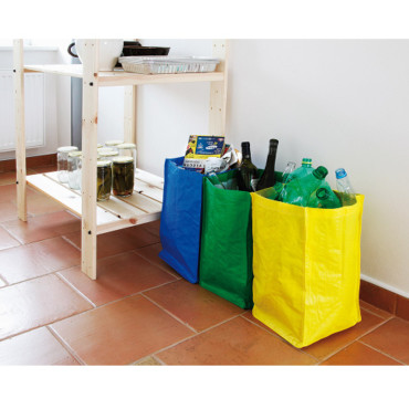 Trpežne segregacijske vrečke za rebale odpadke nastavite 3PCS X 21L