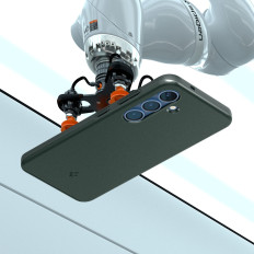 Slučaj za Samsung Galaxy S25 tanki fit mag - zelena