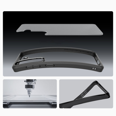 Caso para Samsung Galaxy S25 Ultra Hybrid - Negro