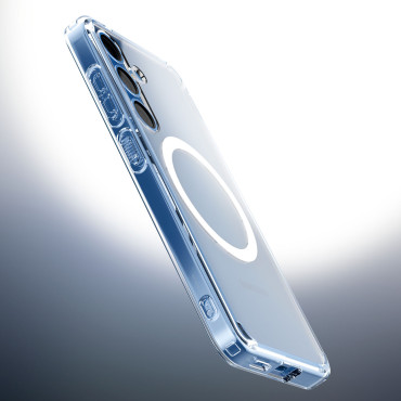 Caso para Samsung Galaxy S25 Ultra Hybrid Mag - Transparente