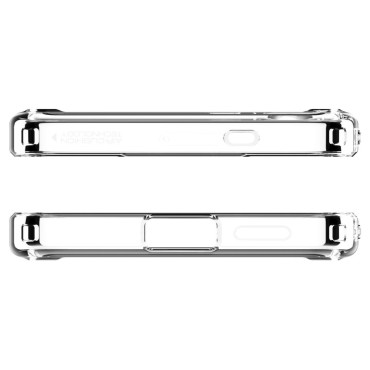 Case voor Samsung Galaxy S25 Zero One Ultra Hybrid Mag - White