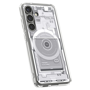 Case Samsung Galaxy S25 Zero Üks Ultra hübriid mag - valge