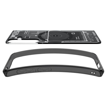 Caso para Samsung Galaxy S25 cero uno - Negro