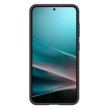 The case for the Samsung Galaxy S25 Ultra Hybrid is black