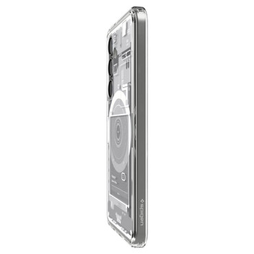 Case voor Samsung Galaxy S25 Zero One Ultra Hybrid Mag - White
