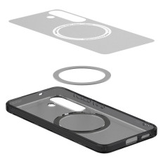 Ultra Hybrid Mag Case på Samsung Galaxy S25 Zero One - Svart