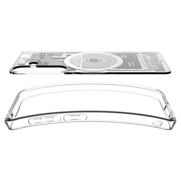 Case voor Samsung Galaxy S25 Zero One Ultra Hybrid Mag - White