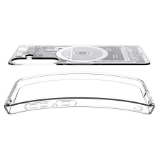 Case voor Samsung Galaxy S25 Zero One Ultra Hybrid Mag - White