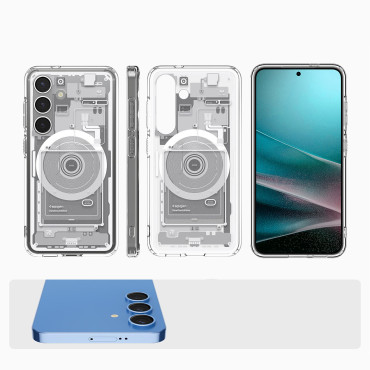 Caso para Samsung Galaxy S25 cero One ultra Hybrid Mag - White