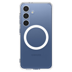 Tapaus Samsung Galaxy S25 Ultra Hybrid Mag - läpinäkyvä