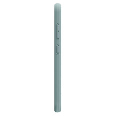 The case for the Samsung Galaxy S25+ Caseology Parallax Mag MagSafe is green