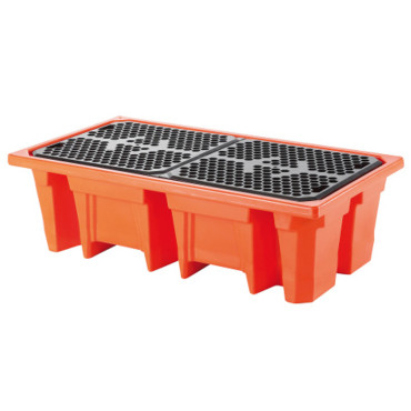 Palette av fangstbadet for...